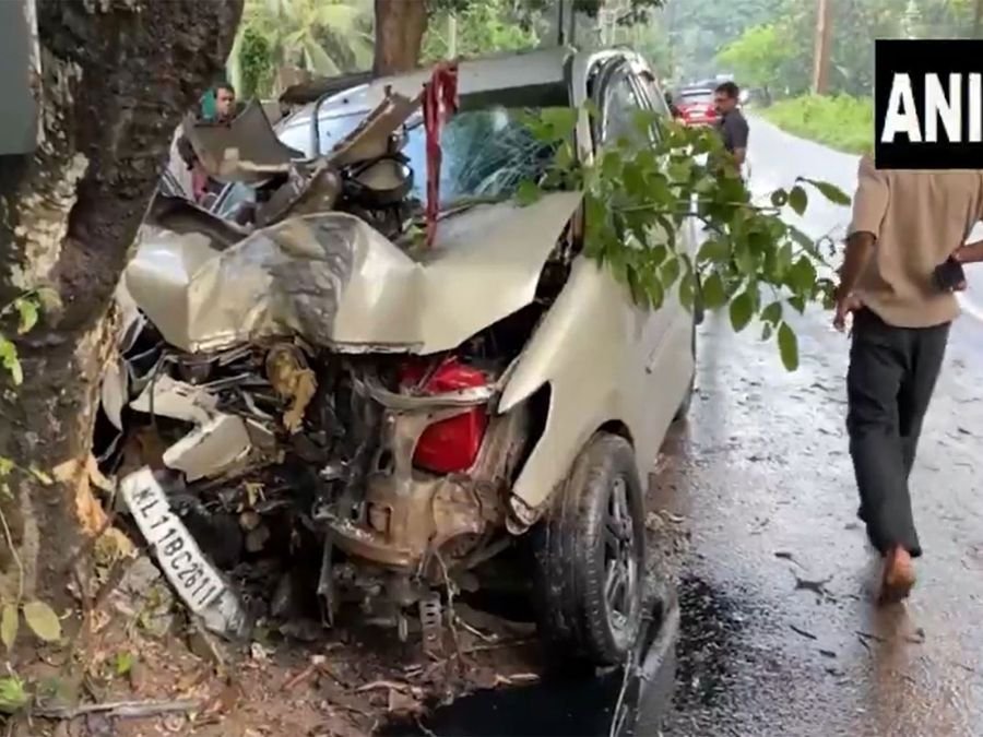 Kerala: One killed, 3 injured in car accident in Malappuram