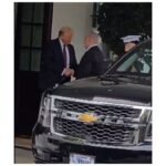 Trump hosts Netanyahu at White House, day after claiming "all are on board" for "greatness" in Middle East