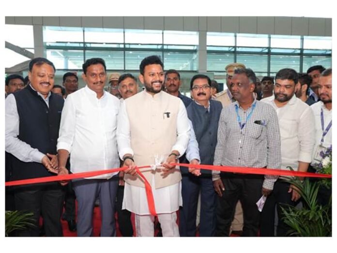 Civil Aviation Minister inaugurates Udan Yatri Cafe at Vijayawada International airport