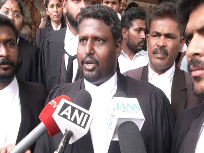 Controlling the crowd was the responsibility of the police: TVK's Controlling the crowd was the responsibility of the police: TVK's lawyer Manikandan over Karur stampede