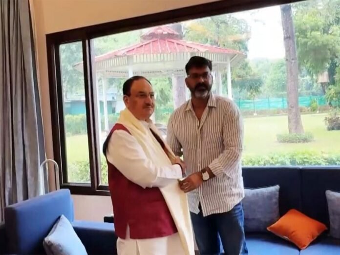 Bhojpuri superstar Pawan Singh meets JP Nadda ahead of Bihar elections