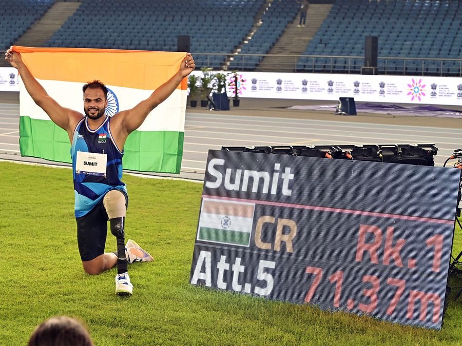 Javelin magic: Neeraj, Sachin cheer as Sumit creates history at World Para Athletics C'ships
