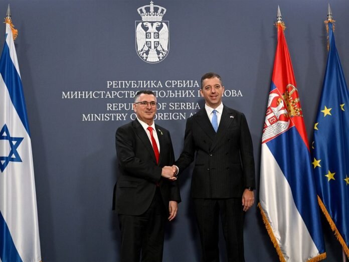 Israel, Serbia discuss ‘launch of strategic dialogue’ during meeting in Belgrade