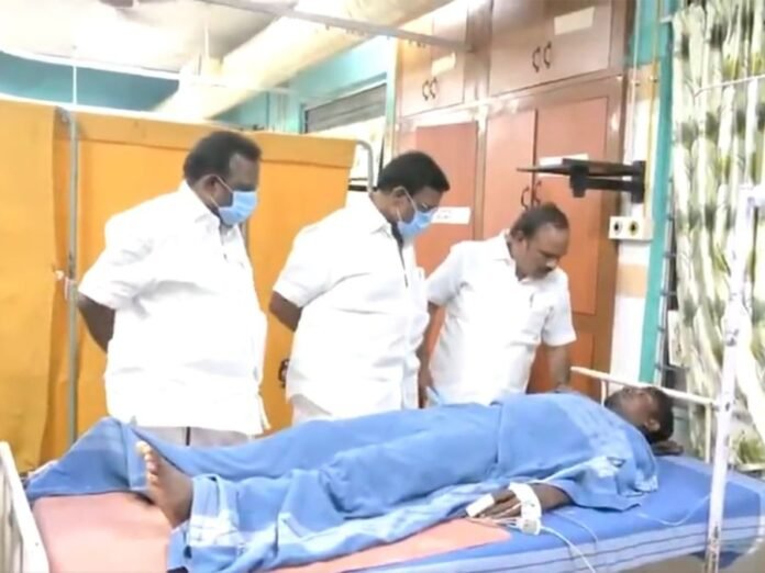 Ennore Power Plant collapse: Tamil Nadu ministers meet injured in hospital