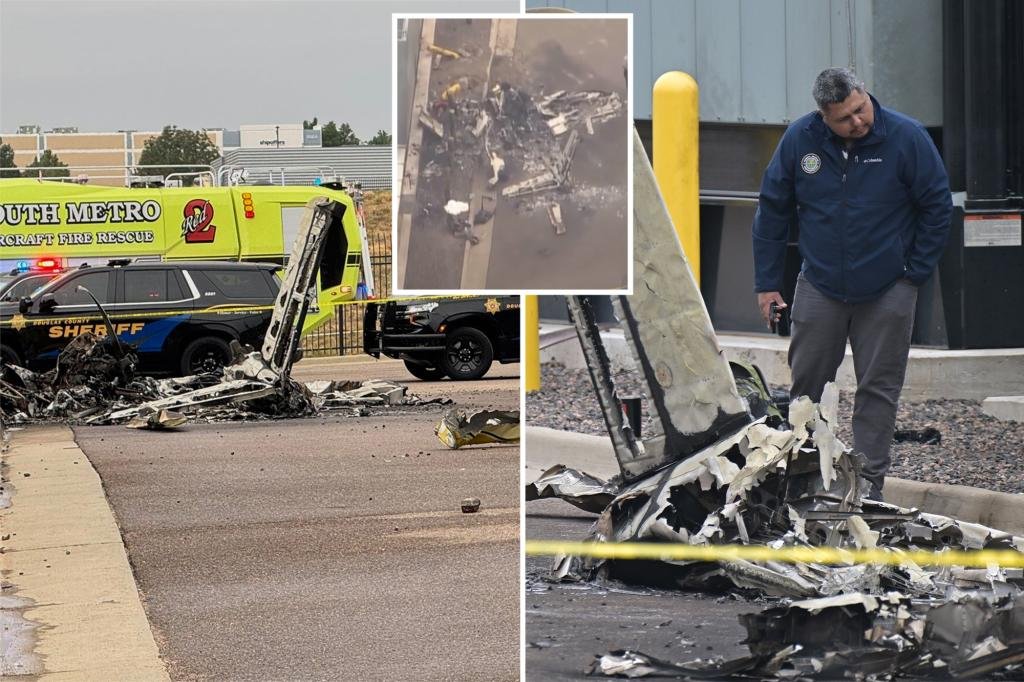 Small plane that crashed near Denver and killed 2 had engine malfunction mid-air: NTSB