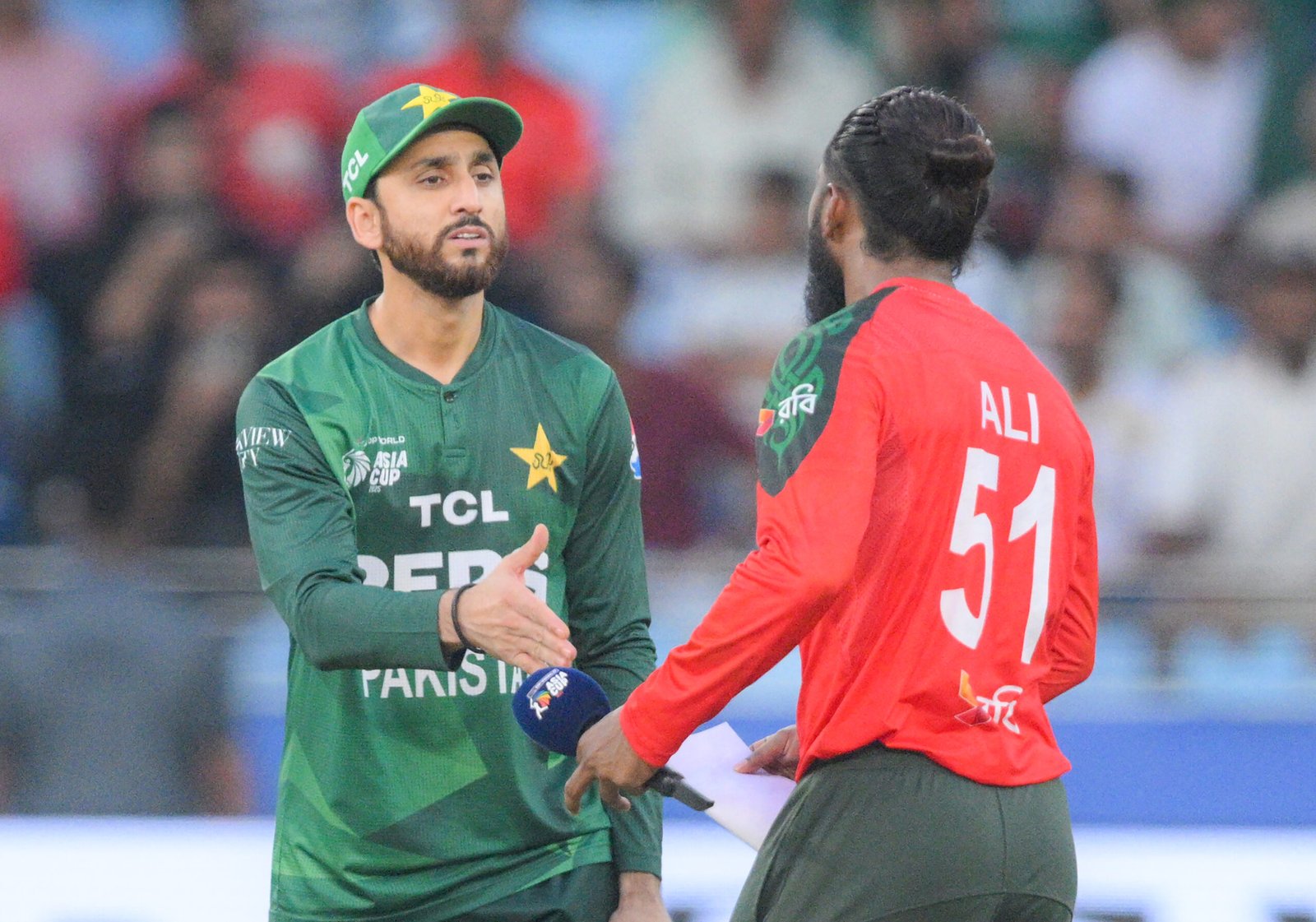 Asia Cup: Mahedi, Taskin, Nurul come in as Bangladesh elect to bowl first against Pak