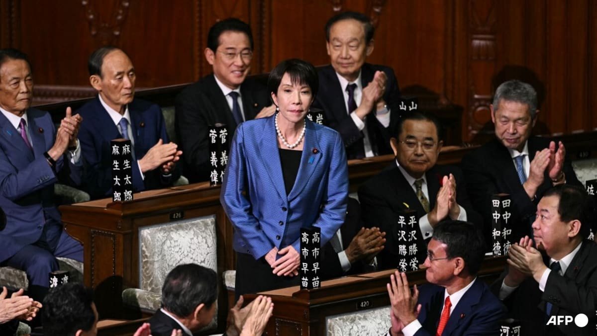 Sanae Takaichi wins parliamentary vote to become Japan's first female prime minister