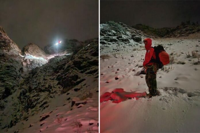 Hypothermic hiker rescued off Utah cliff after wandering off-trail in snowstorm