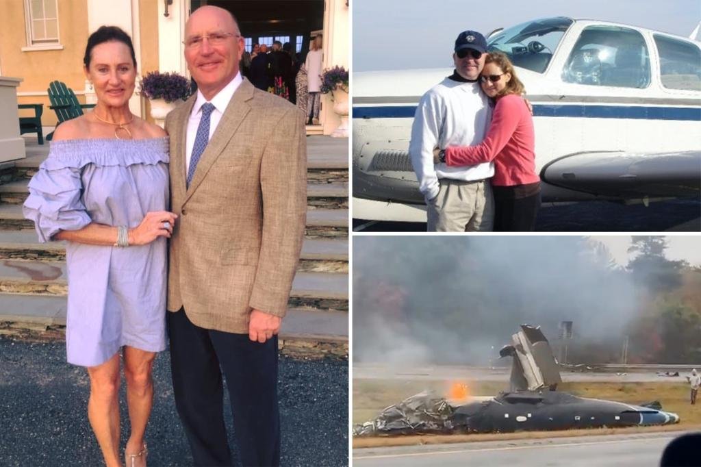 Married couple ID’d as 2 killed in plane that crashed on highway — as mystery surrounds their flight