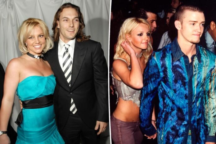 Kevin Federline caught Britney Spears on the phone with Justin Timberlake the night before their wedding