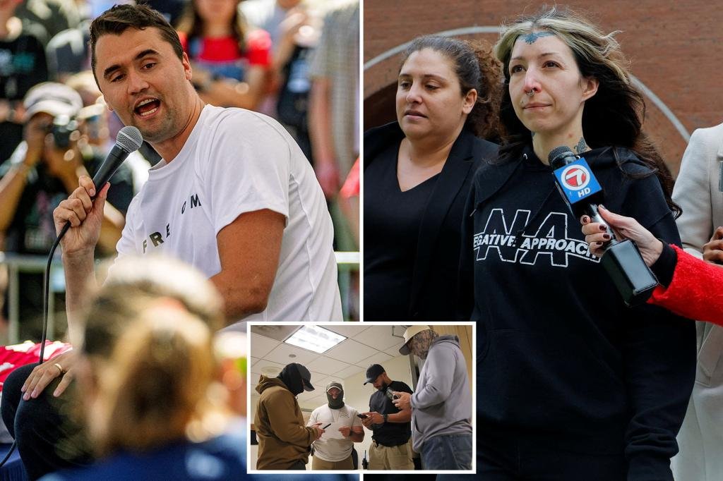 Tattooed salon owner threatened to kill ICE agents while cheering Charlie Kirk’s death: feds