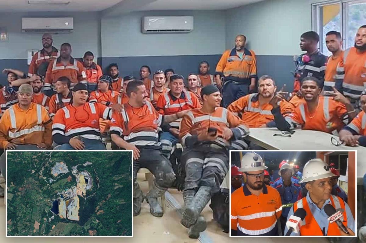 Crews rescue 80 miners trapped in the Dominican Republic