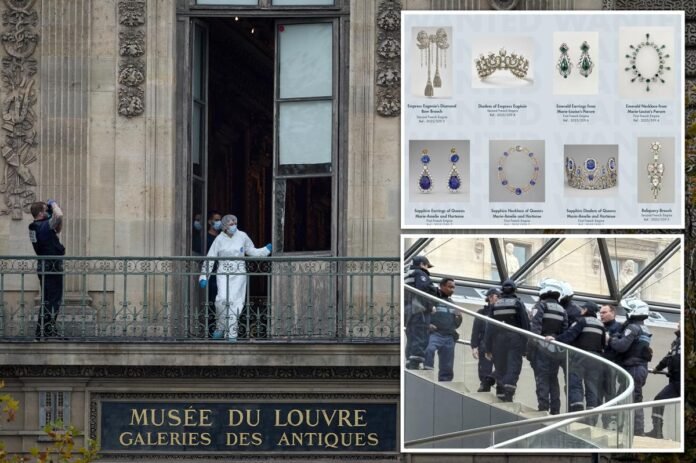Louvre heist being investigated as inside job with security guard Louvre heist being investigated as inside job with security guard eyed in landmark robbery: report