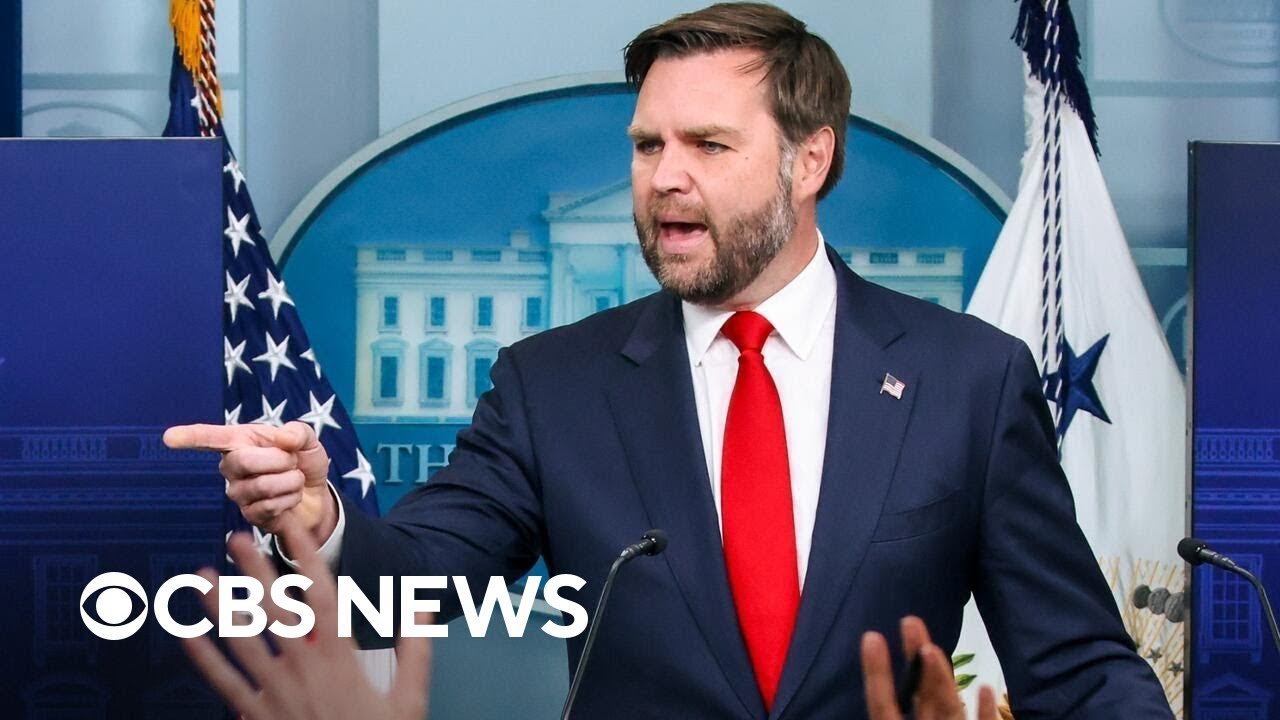 Vance blames government shutdown on Democrats and health care funding claims (Video)