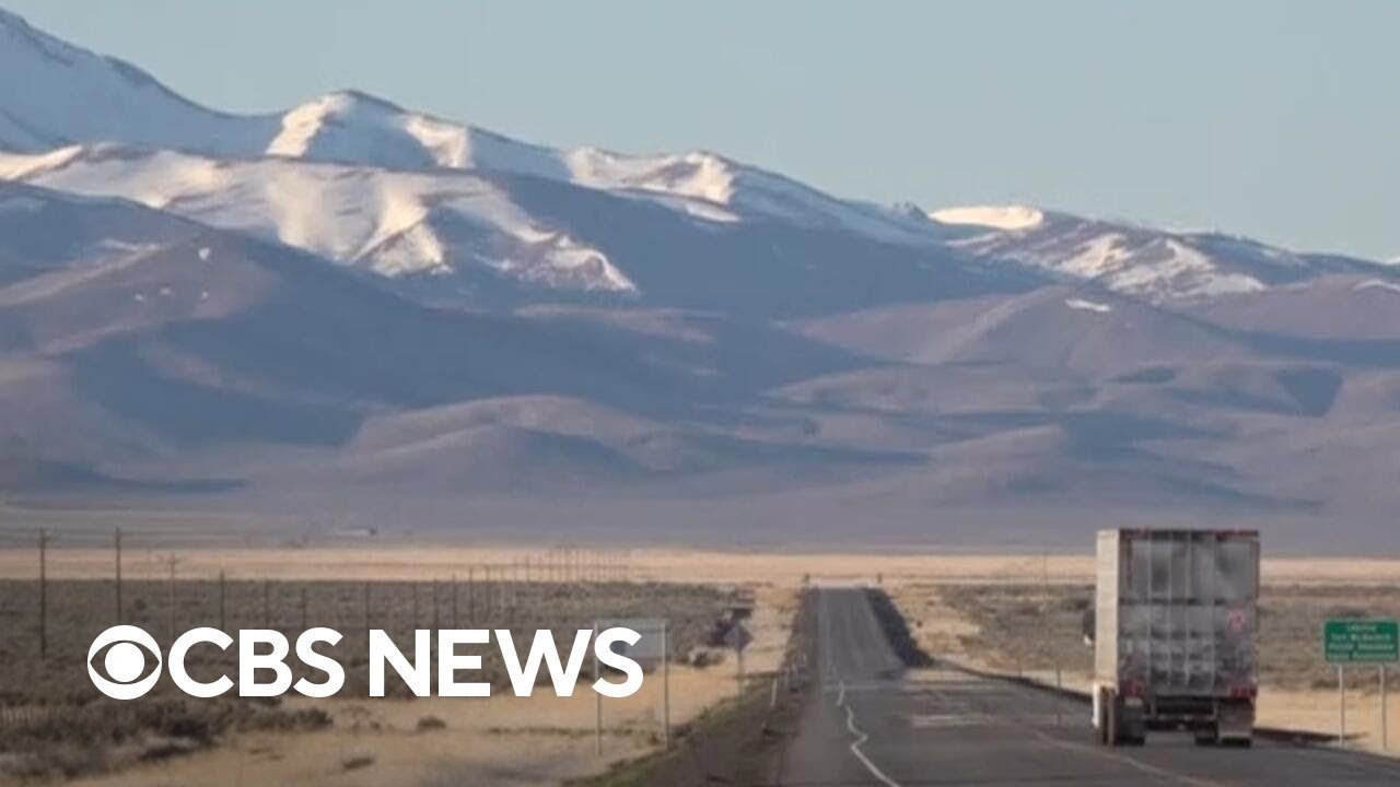U.S. government takes stake in lithium mining company in Nevada (Video)