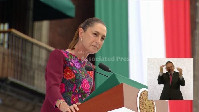 Watch Video Mexico’s Sheinbaum uses state of nation address to reject ‘interventionism’