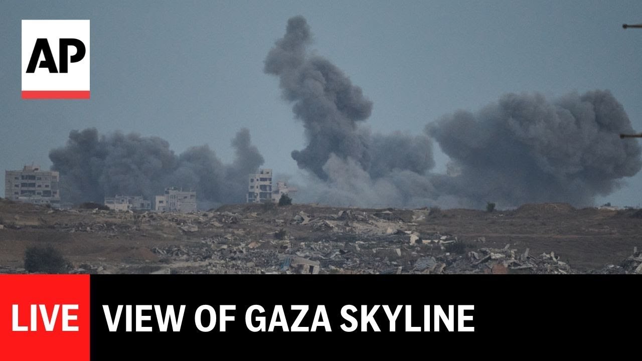 Watch Video LIVE: View of Gaza skyline as Israel and Hamas prepare for negotiations in Egypt 1 Watch Video LIVE: View of Gaza skyline as Israel and Hamas prepare for negotiations in Egypt