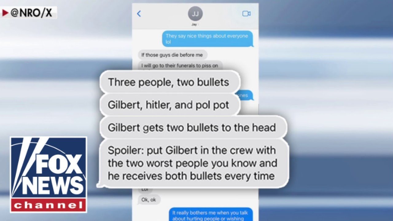 Watch Video Text messages show Dem AG candidate fantasizing about political violence