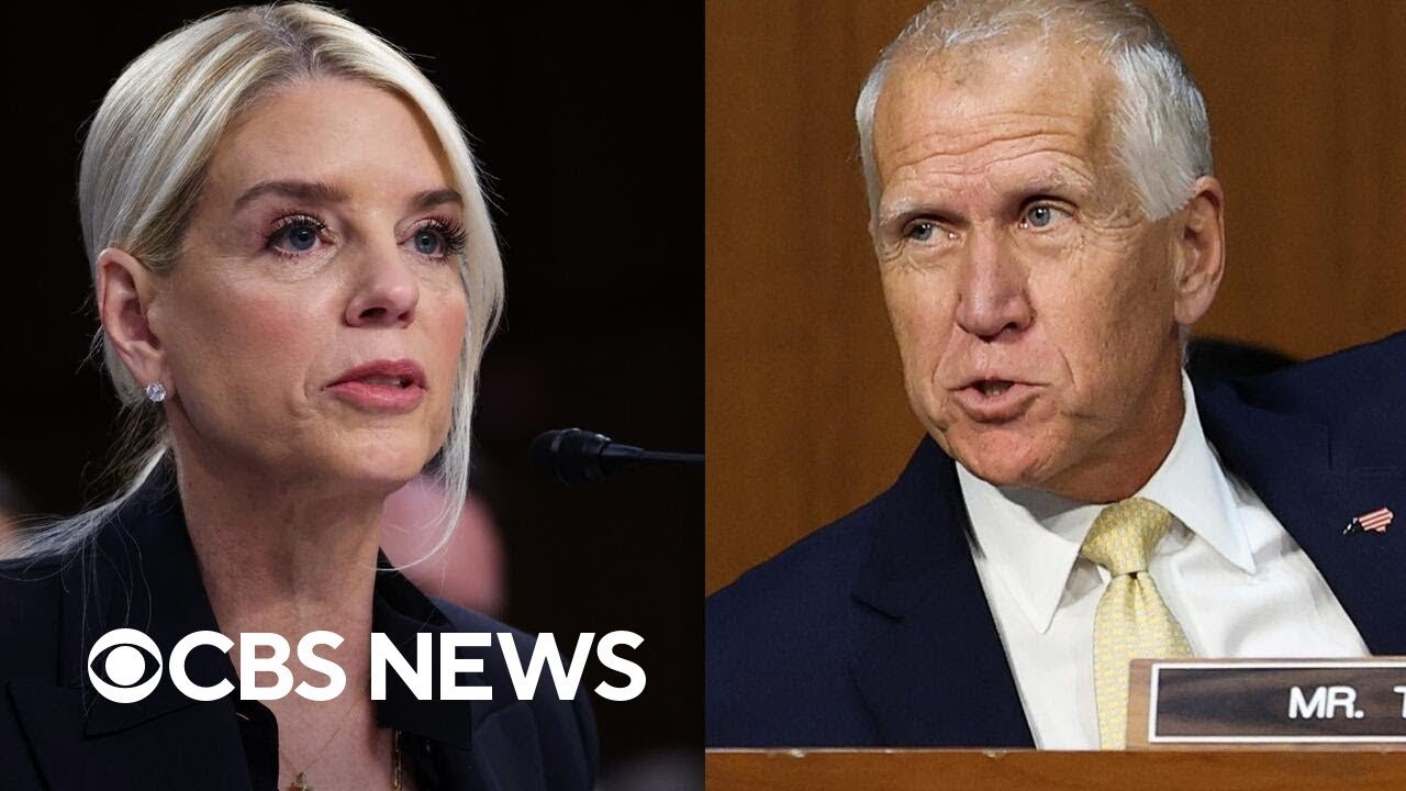 Watch Video Watch: Tillis asks Bondi if plans to deploy National Guard to cities are "necessary evil"