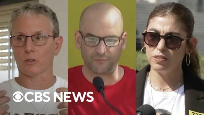 Watch Video Freed Israeli hostages speak out two years after Oct. 7 attacks