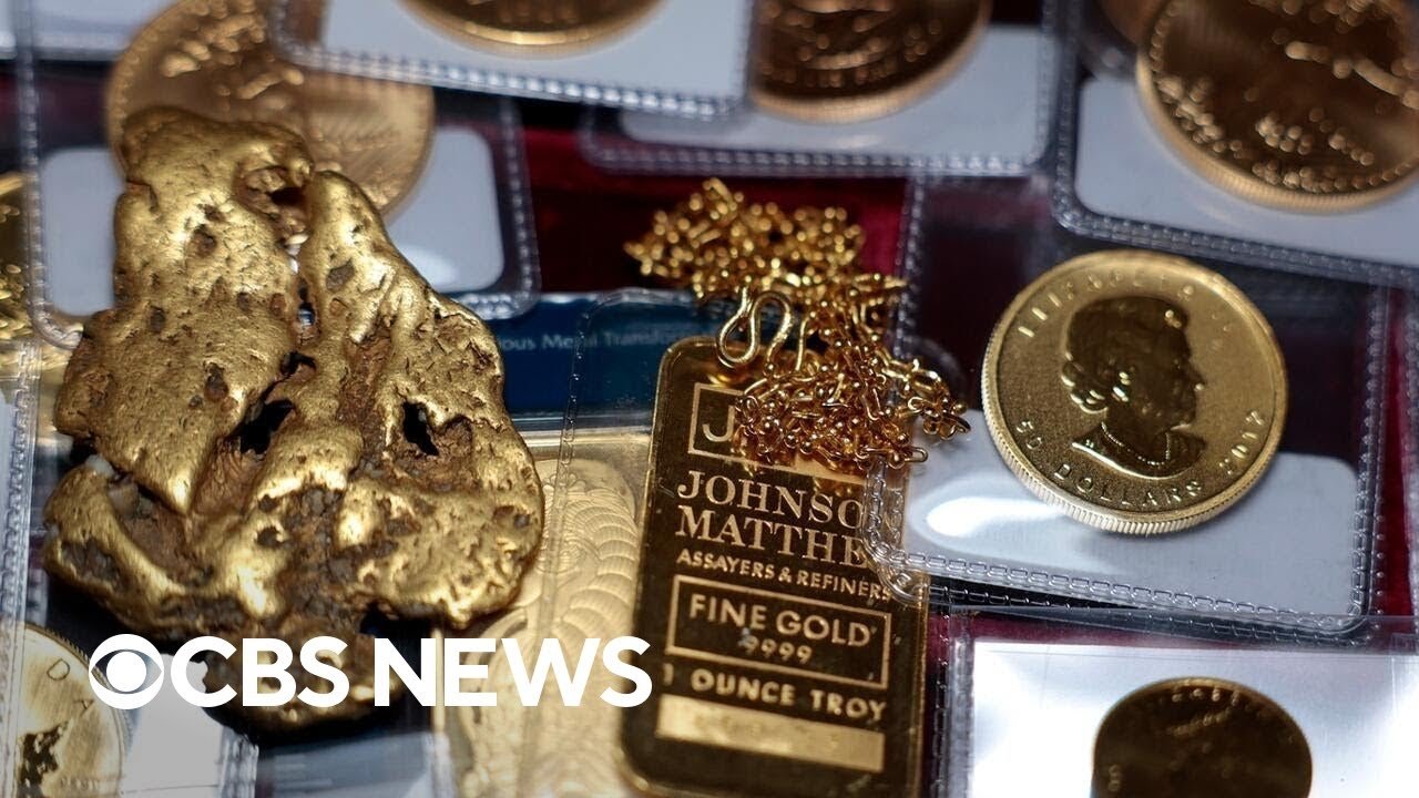 Watch Video Price of gold hits $4,000 an ounce for first time