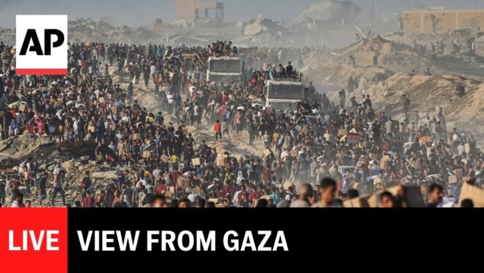 Watch Video LIVE: View from Gaza after Israel and Hamas agree to ‘first phase’ of peace plan