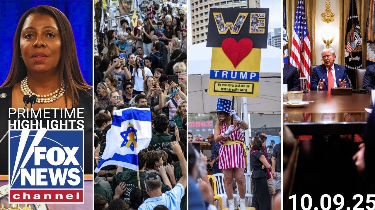 Watch Video Fox News Highlights - October 9th, 2025