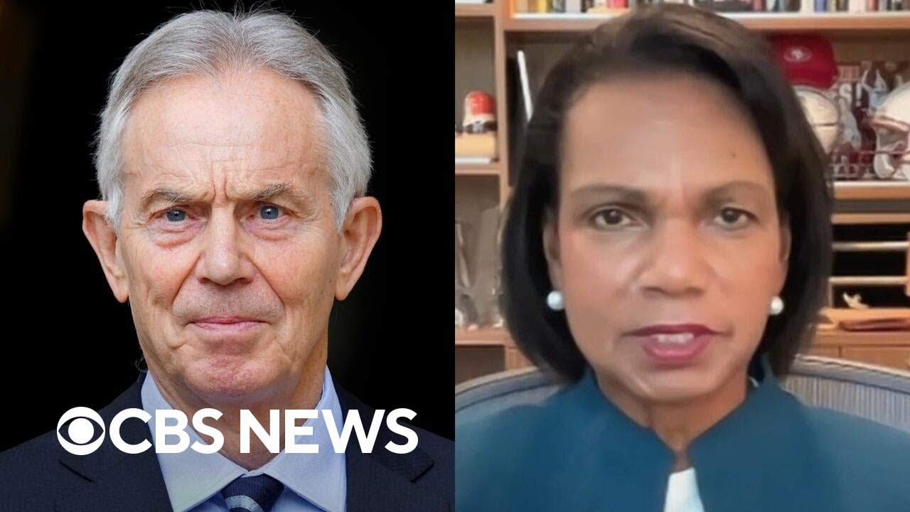 Watch Video Watch: Rice on Tony Blair's role in Trump's Gaza peace plan