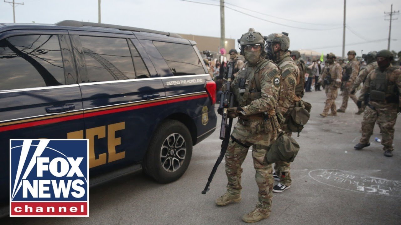 Watch Video WATCH: Violent anti-ICE riots near Chicago lead to 15 arrests