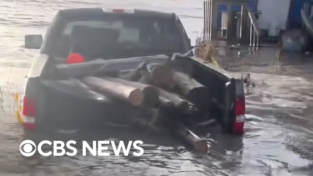 Typhoon Halong remnants bring heavy floods, strong winds to Alaska (Video)