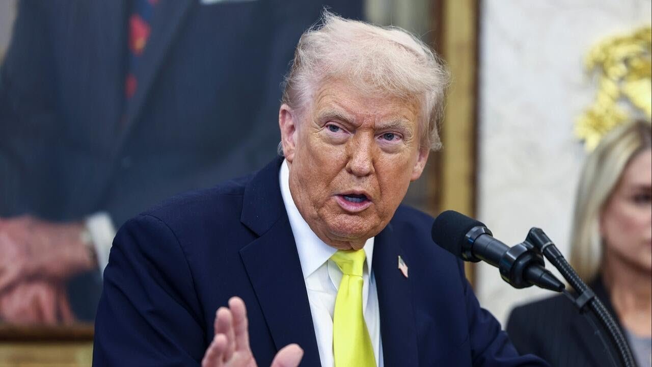 Watch: Trump takes questions on tariffs, strikes against alleged drug boats, more (Video)