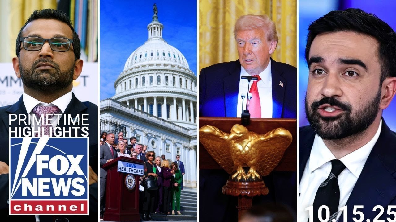 Fox News Highlights - October 15th, 2025 (Video)