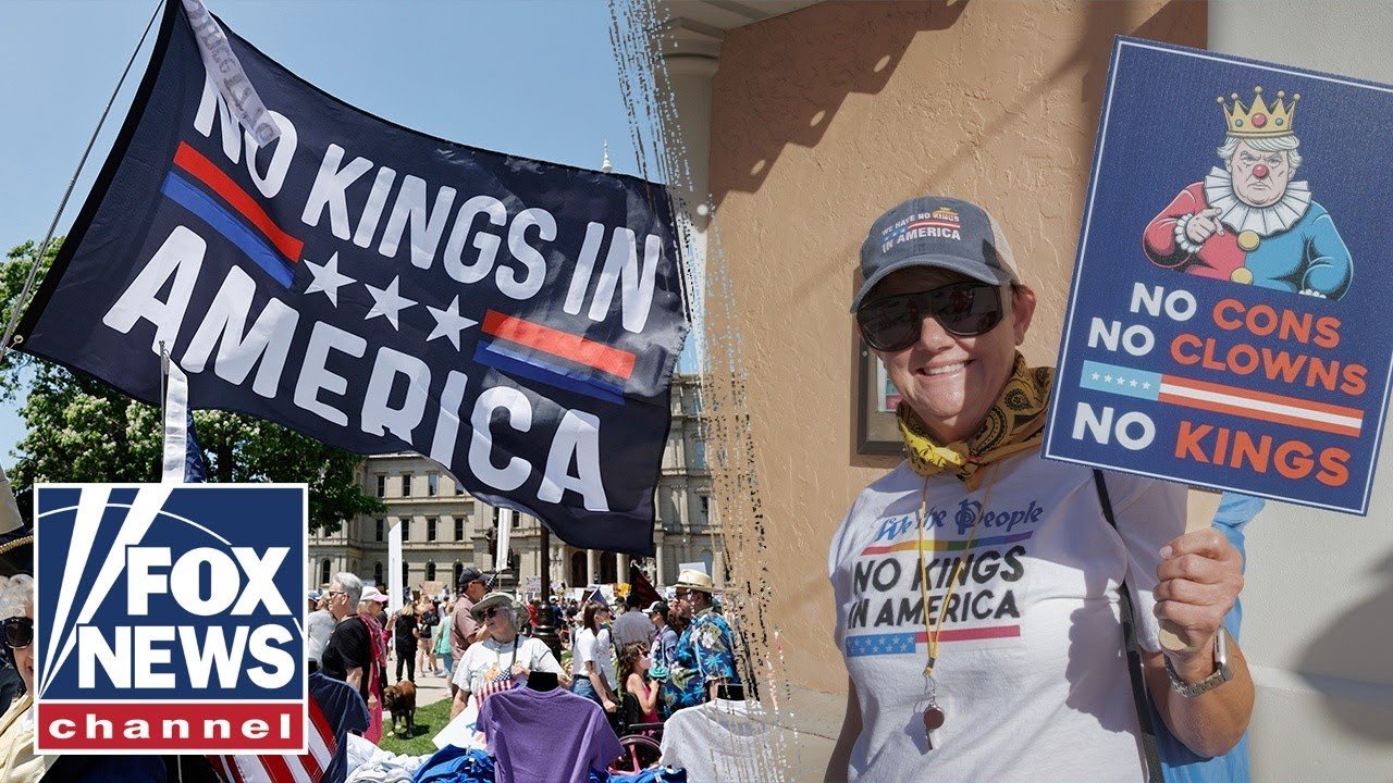 White House fires back at large-scale anti-Trump ‘No Kings’ protests (Video)