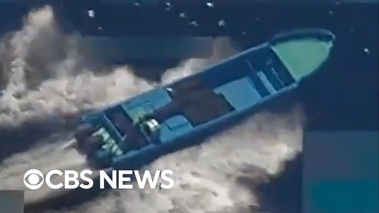 U.S. carries out eighth strike on alleged drug boat (Video)