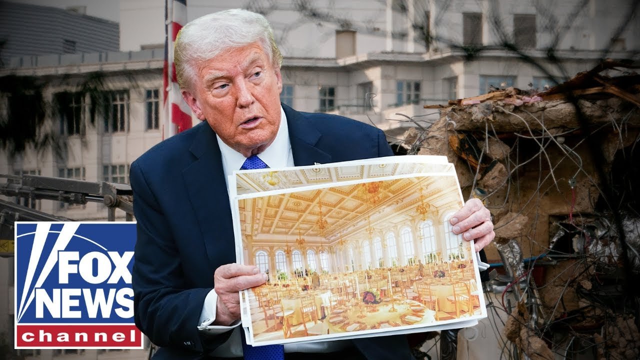 'BIG BAD BALLROOM': Trump's latest move sparks OUTRAGE, 'hissy-fit' among Dems (Video)