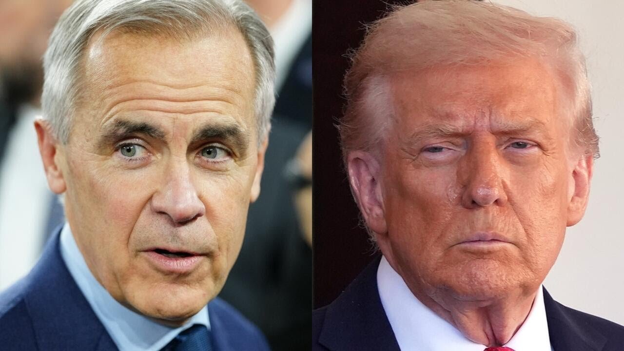 Carney reacts to Trump's anger over tariffs ad featuring Reagan (Video)