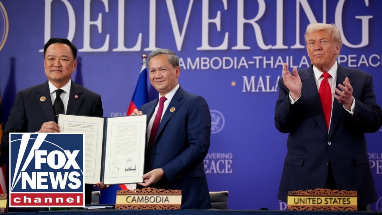BREAKING: Trump oversees signing of Thailand-Cambodia peace deal (Video)