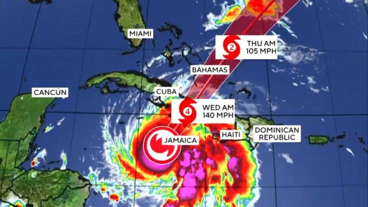 No Jamaican infrastructure can withstand Category 5 storm as Melissa approaches, prime minister says (Video)