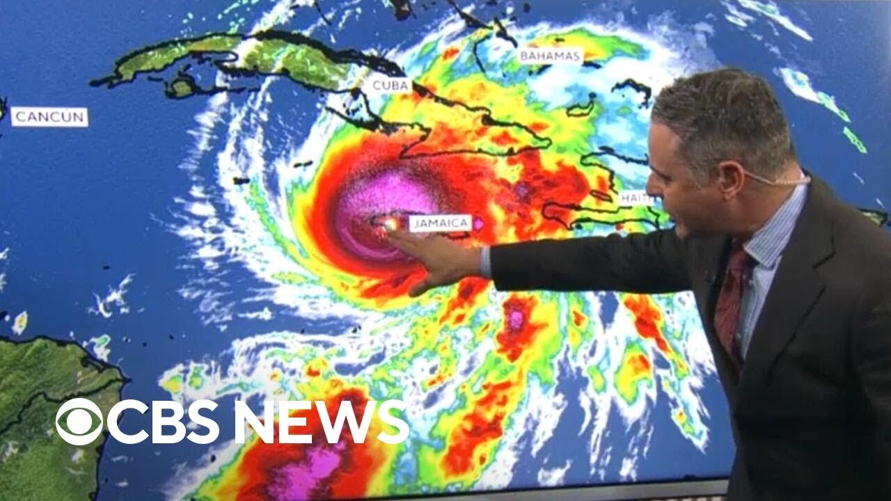 Hurricane Melissa a historic, slow-moving storm as it comes ashore in Jamaica (Video)