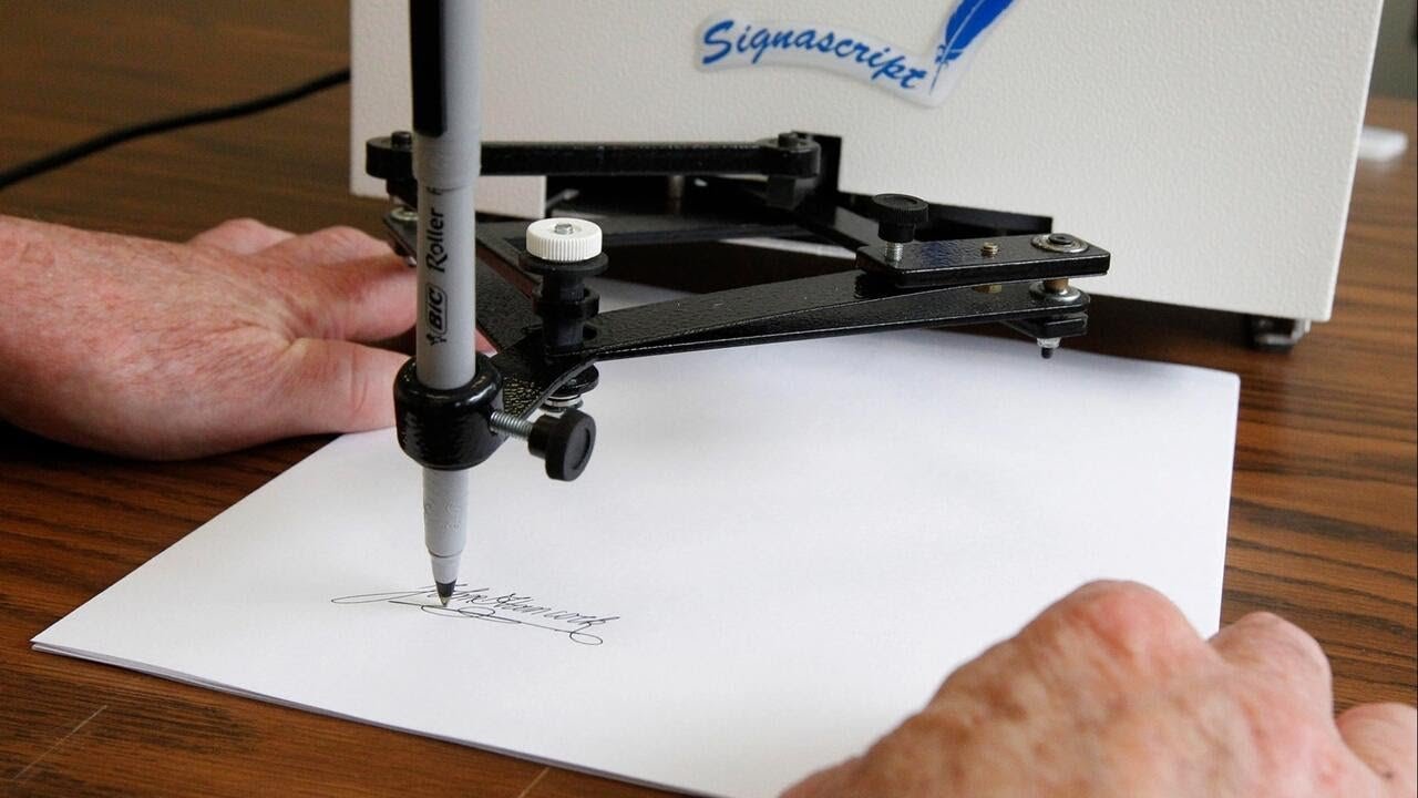 What is an autopen? Here's what to know as House GOP issues report on Biden's use of device (Video)