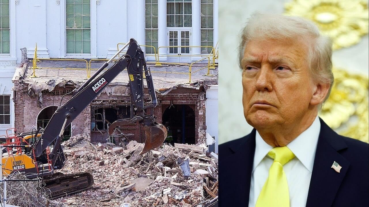 Trump fires entire board overseeing D.C. construction amid White House ballroom controversy (Video)