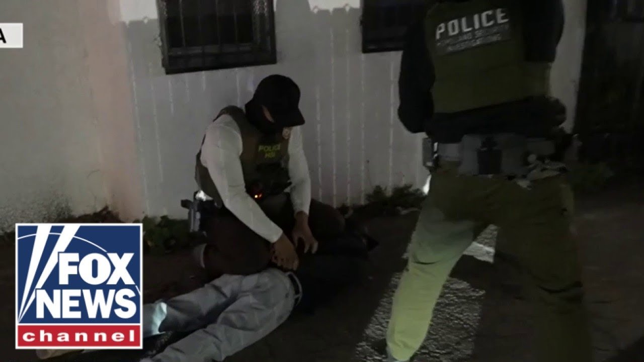 WATCH: Pre-dawn sting captures alleged ICE agitator in California (Video)