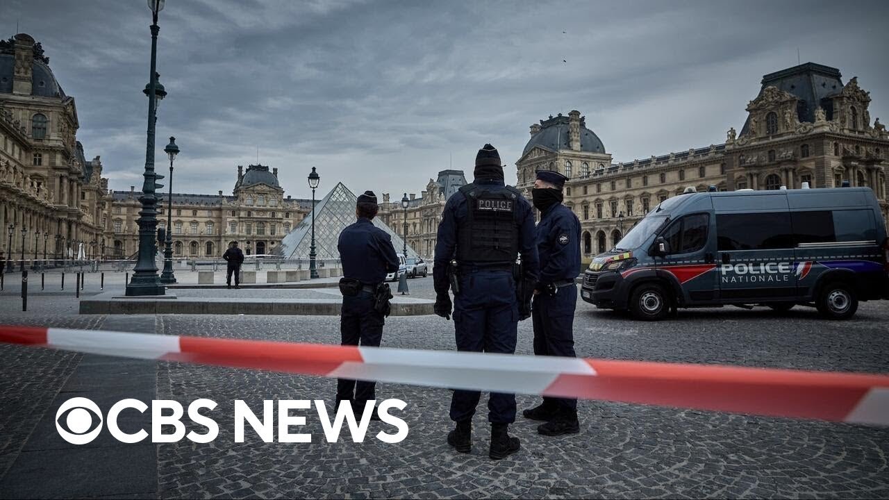 5 more suspects arrested in Louvre Museum jewelry heist investigation (Video)
