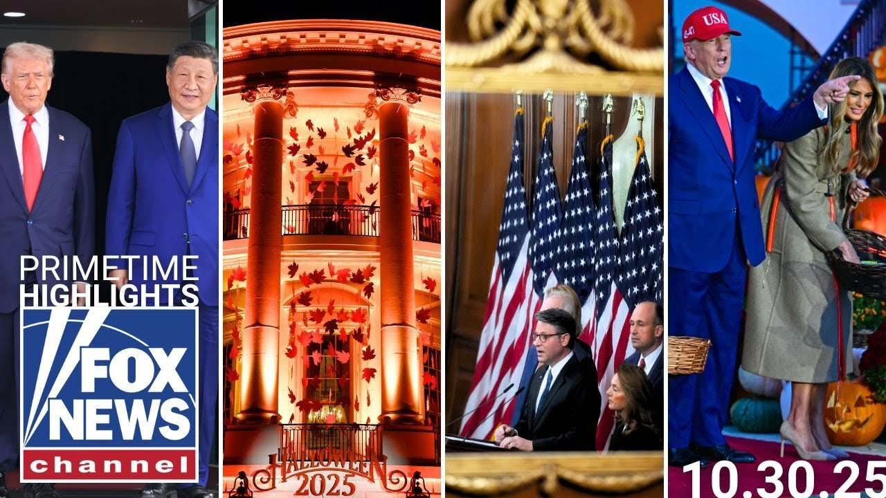 Fox News Highlights - October 30th, 2025 (Video)