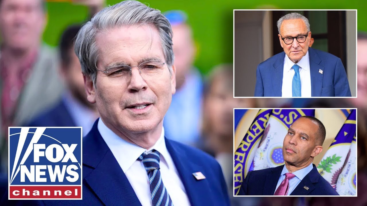 'DIDN'T DO SQUAT!': Bessent slams Dem leaders (Video)