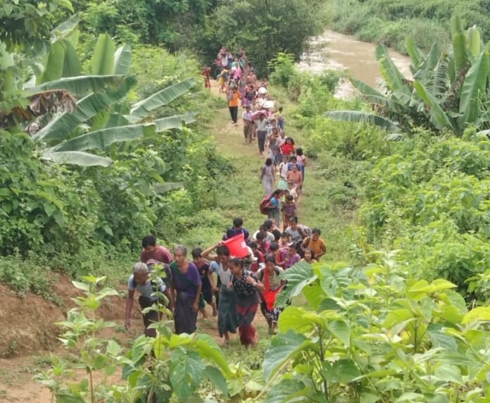 Mizoram: Biometric details collected of over 43 pc per cent of nearly 31,300 Myanmar refugees
