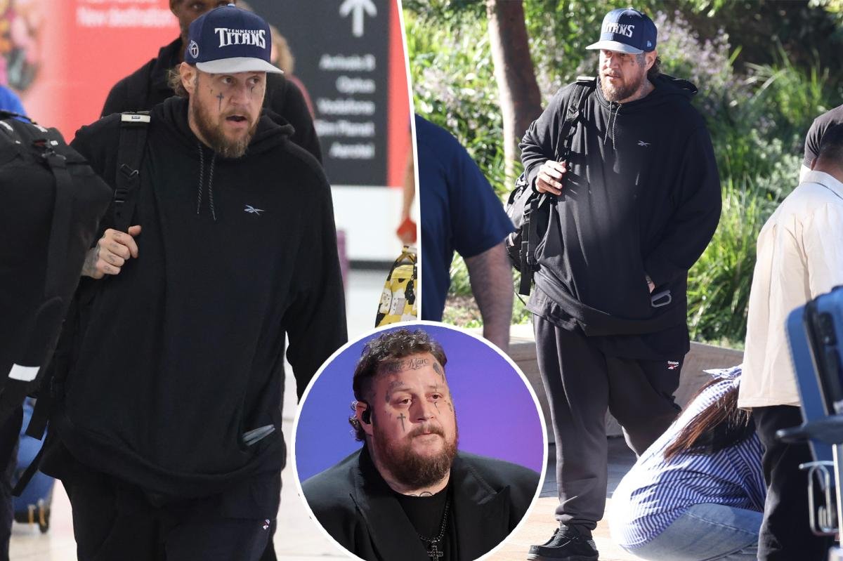 Jelly Roll shows off dramatic 200 pound weight loss in Australia