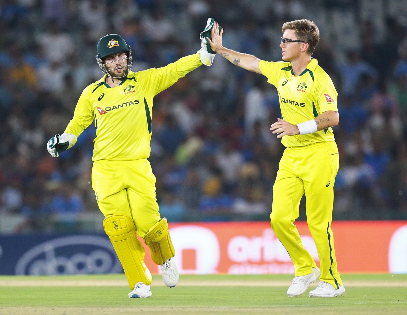 Inglis, Zampa to miss opening ODI against India