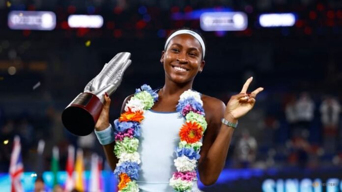 Gauff takes confidence from Wuhan triumph ahead of WTA Finals Gauff takes confidence from Wuhan triumph ahead of WTA Finals title defence