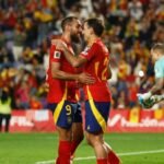 Merino double helps Spain cruise past Bulgaria 4-0 in World Cup qualifier